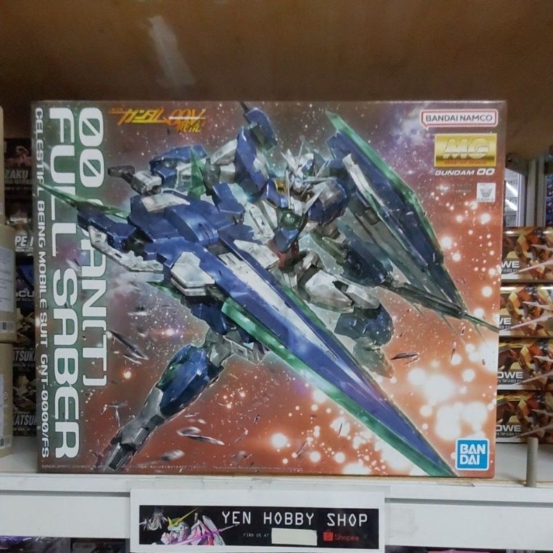 GUNDAM MG OO QAN[T] FULL SABER 55328 [ORIGINAL BANDAI]