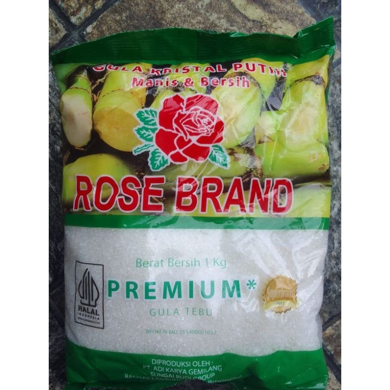 

Gula rosebrand 1kg