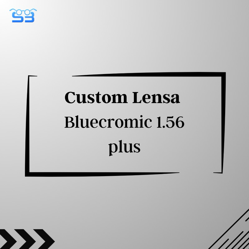 Lensa Kacamata Bluecromic 1.56 | Plus