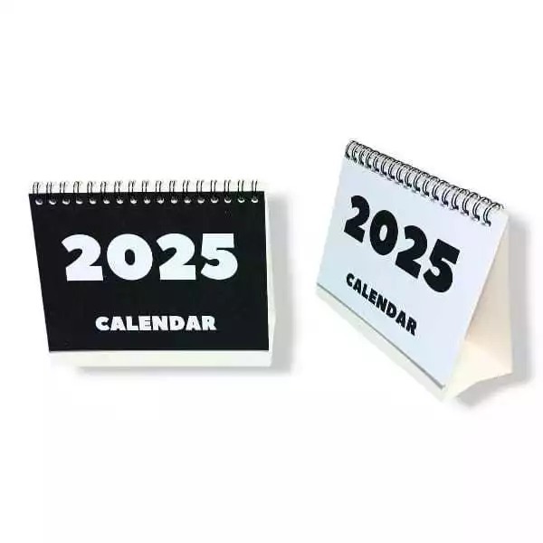 

Kalender Mini Tahun 2025 Ukuran A6 Souvenir - Bahan AP 150 - Tatakan Duplex