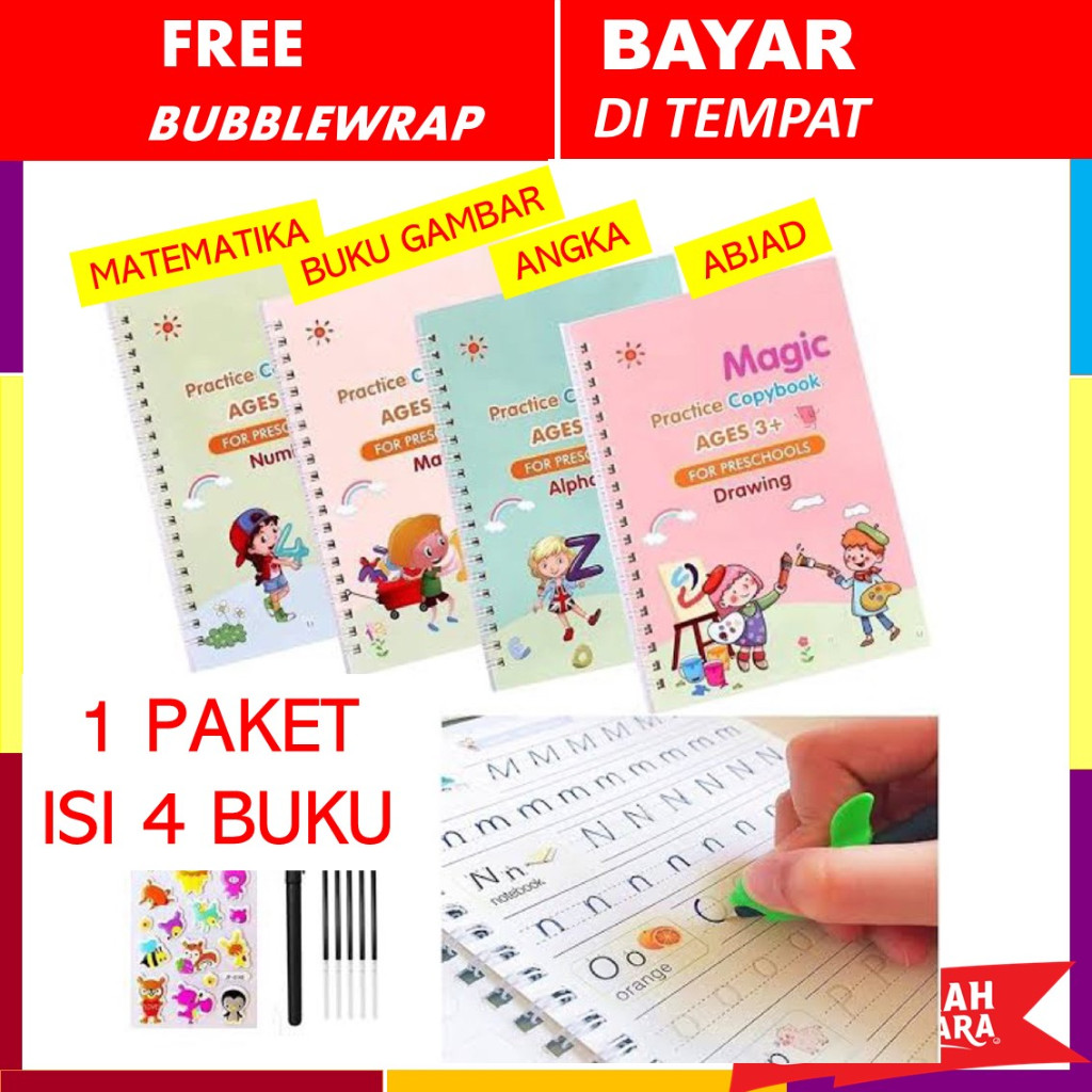 

buku belajar anak paud untuk pemula belajar menulis menghitung berhitung anak tk edukasi anak umur usia 4 5 6 7 tahun