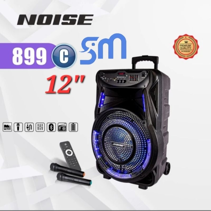 Speaker Bluetooth Portable Meeting Noise NS-899 C 12 inc inch 899C 899C12