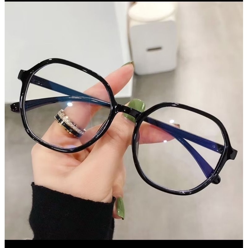 kacamata hitam kacamata fashion gagang hitam wanita