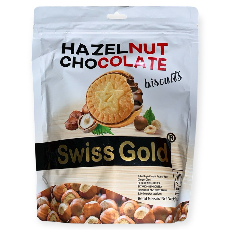 

SWIS GOLD - HAZELNUT CHOCOLATE BISCUITS (200g)