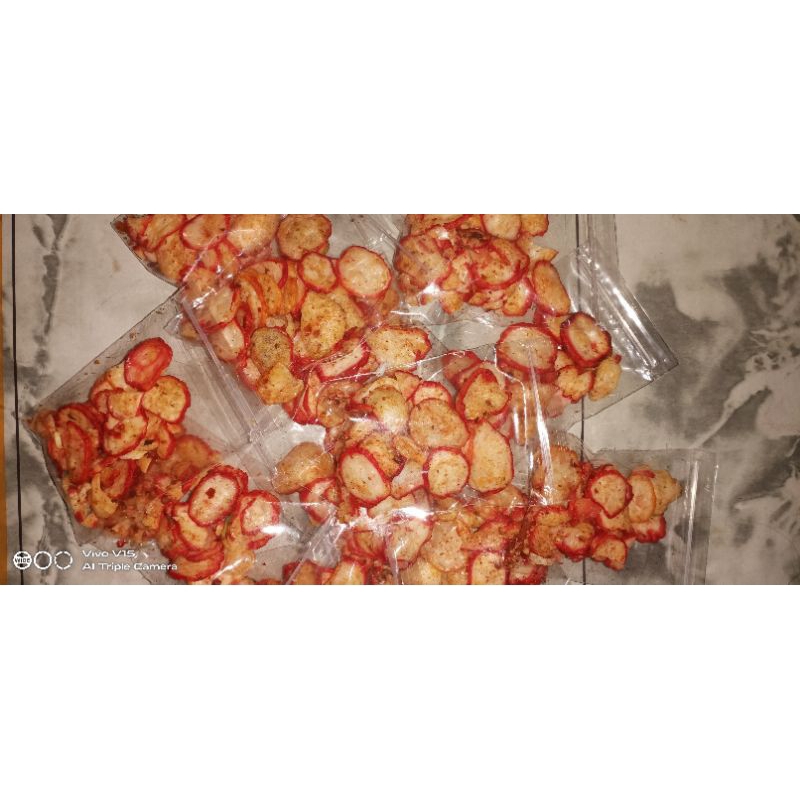 

(COD)kerupuk seblak Pedas mantap bumbu kencur paling murah