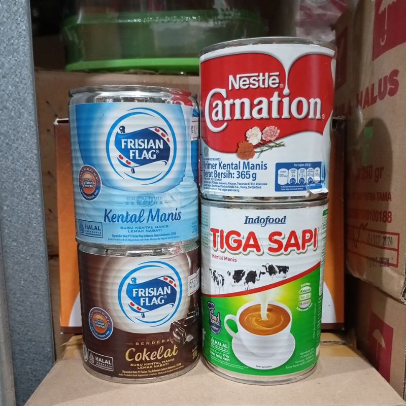 

Susu Kental Manis Carnation Bendera Tiga Sapi
