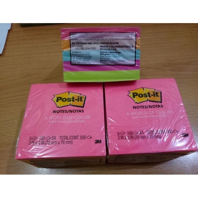 

Produk PROMO Sticky Note 654AN Warna 3M PER PAK ISI 5 S83