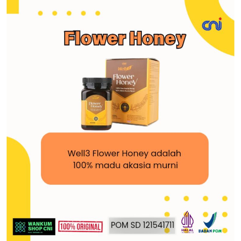 

MADU CNI FLOWER HONEY Madu Akasia Murni Meningkatkan Dan Menjaga Daya Tahan Tubuh