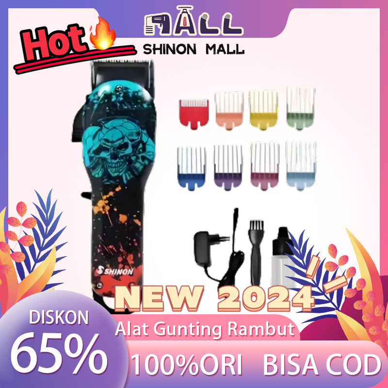 【HOT】SHINON SH-1089 Rambut Hair Clipper Original / Alat Potong Rambut / Hair Clipper / Alat Cukur Ra