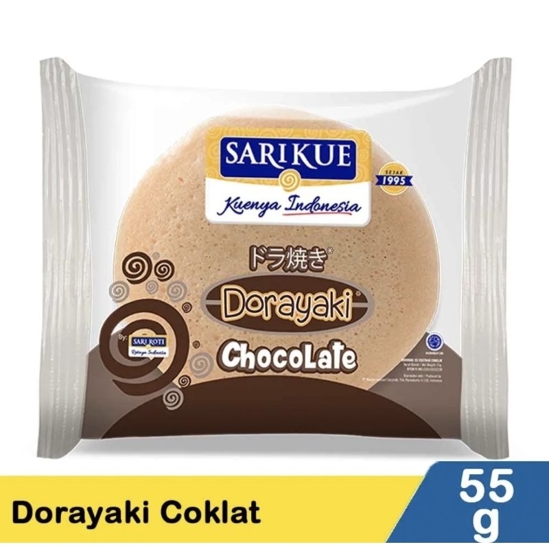 

(READY) Sari Roti Dorayaki Chocolate Exp Date ± 7 Hari