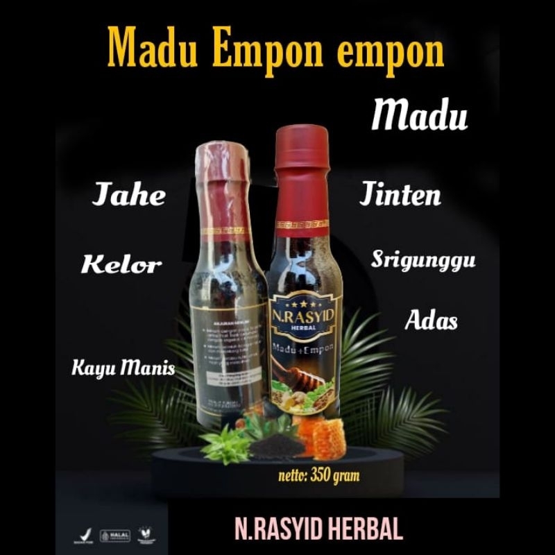 Madu Herbal JSR Madu Empon empon
