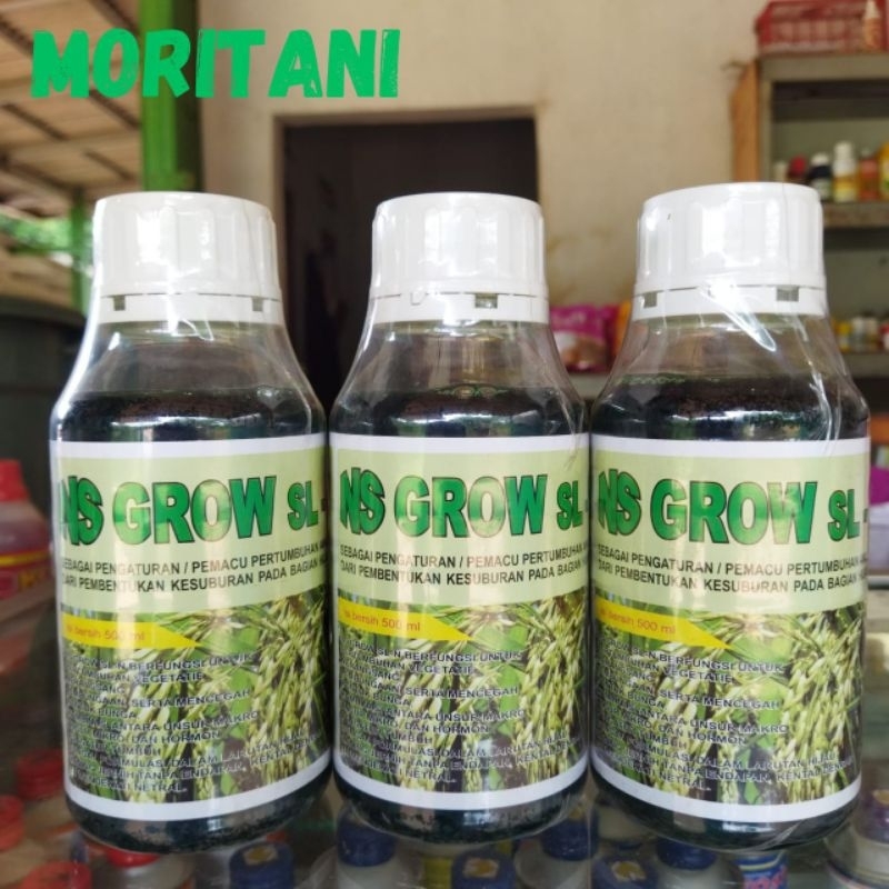 NS GROW SL-N 500 ml Pupuk Daun Masa Vegetatif Nutrisi Lengkap Untuk Tanaman