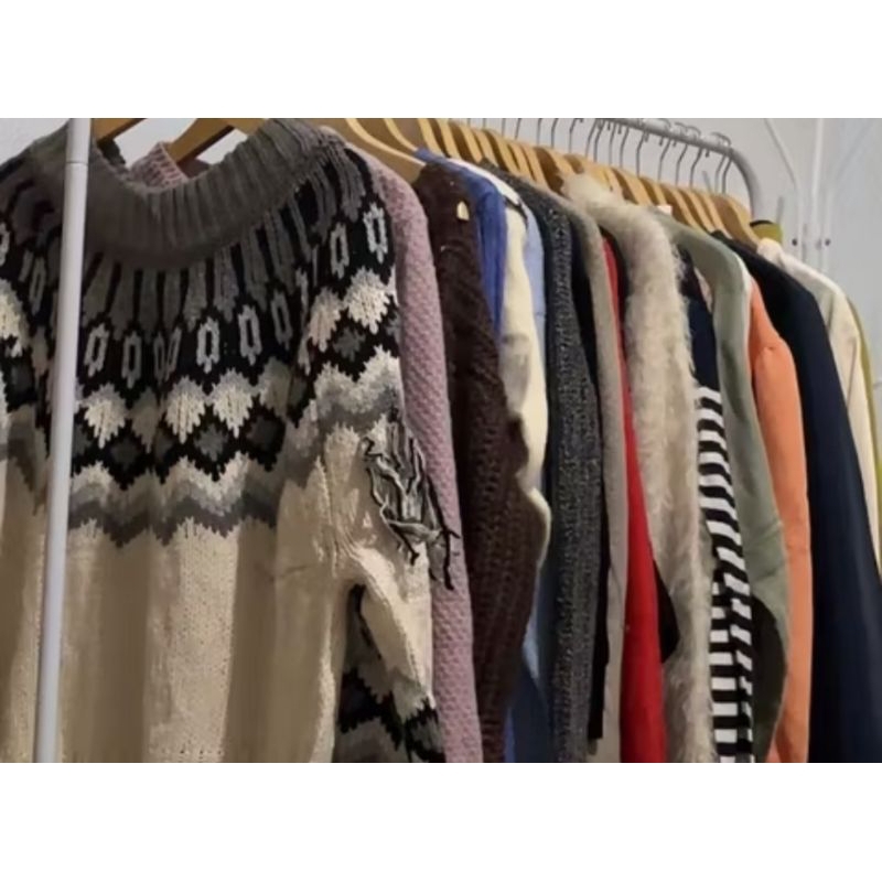 Thrifting Rajut Premium Paket Usaha 5kg