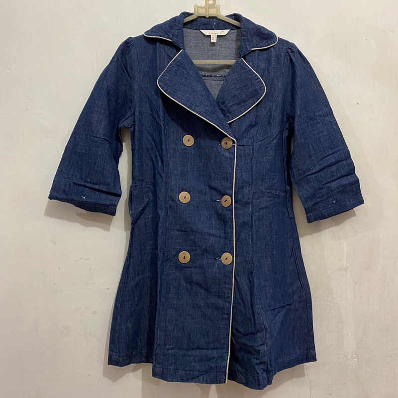 PRELOVED Tunik/Outer Jeans Denim