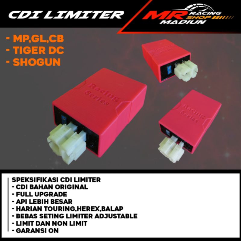 CDI CUSTOM limiter all herex cb gl megapro tiger dc