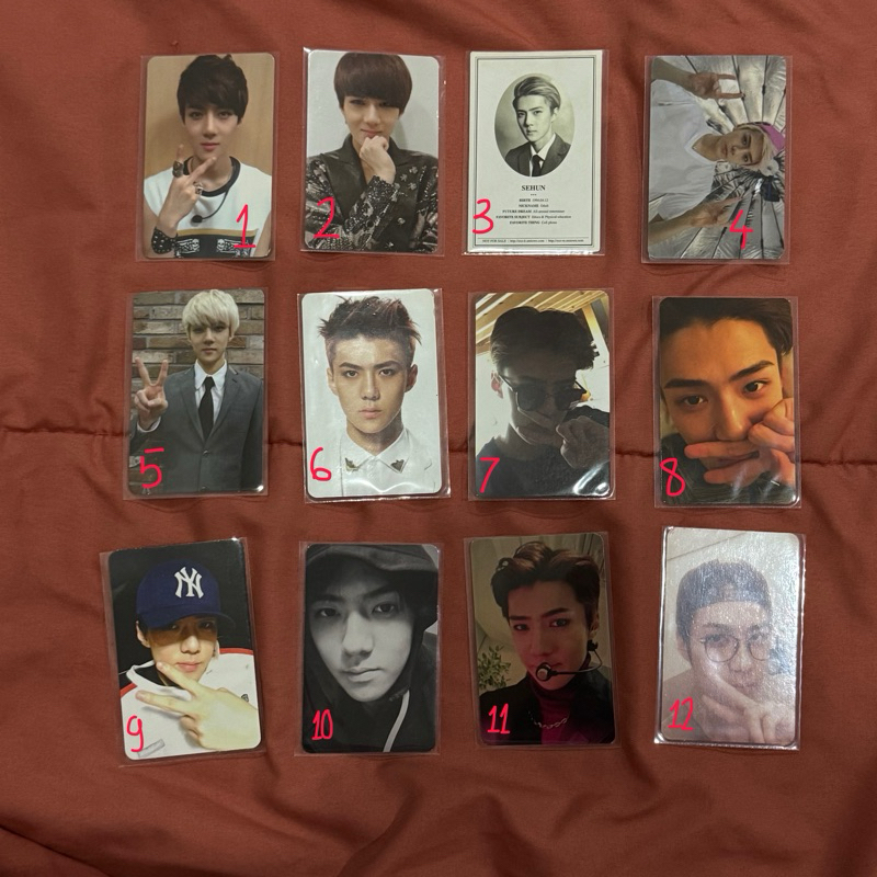 Sehun Photocard Official