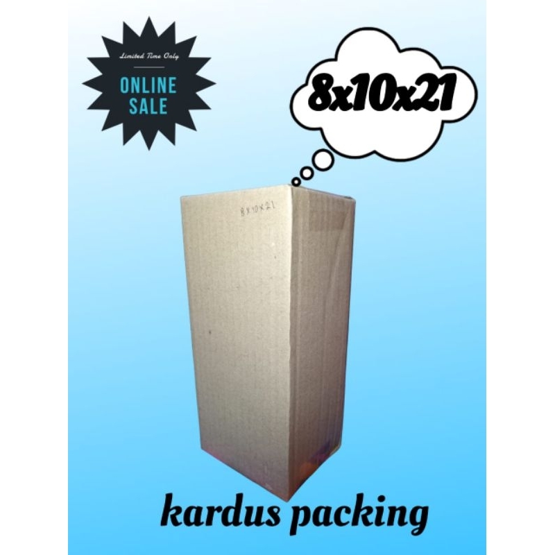 

kardus packing uk 8x10x21 kardus kecil kardus besar