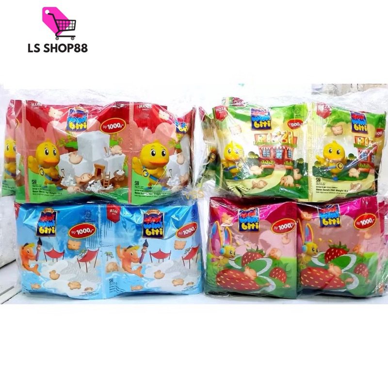 

TINI WINI BITI Renceng isi 10 Sachet 18gr