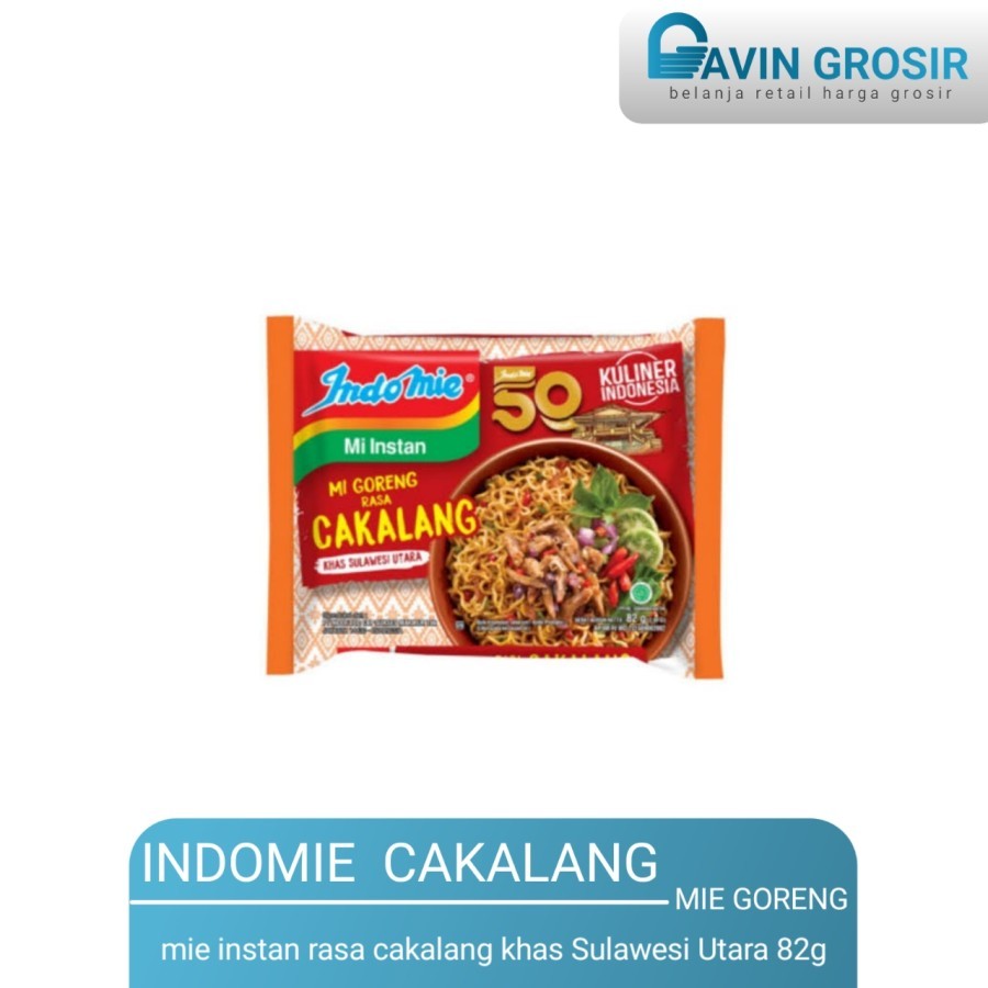 

Mie instan Indomie Cakalang khas sumatra