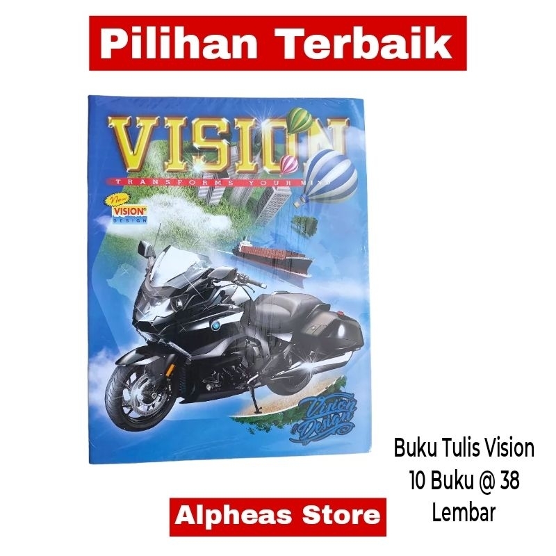 

Terlaris Buku Vision 38 Lembar (10 Buku)