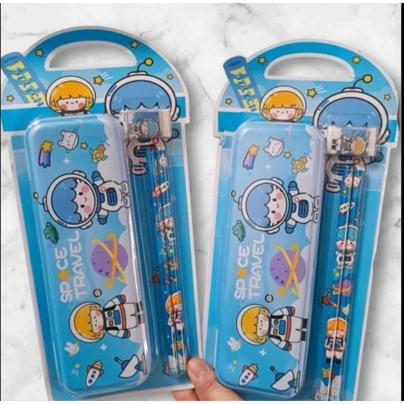 

1SET KOTAK PENSIL PENGHAPUS ALAT SEKOLAH ASTRONOT BOYS