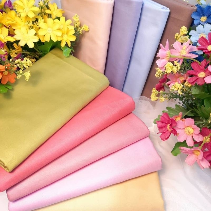 Katun Tokai polos - KATUN JEPANG TOKAI POLOS twill minyak (min order 2x)