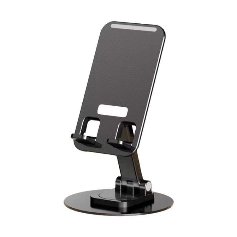 STAND HOLDER HP ALUMINIUM STAND LAPTOP DUDUKAN HP DI MEJA BISA DIPUTAR 360° BAHAN KOKOH BRAKET PONSE