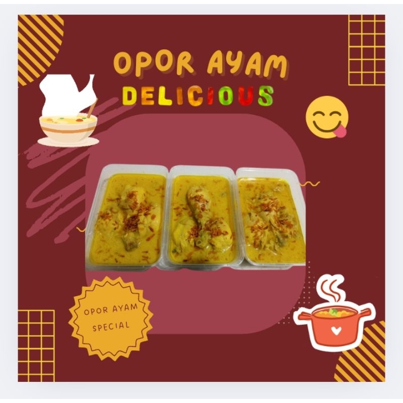 

Opor ayam frozen siap saji