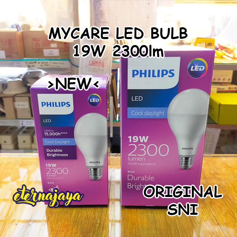 PHILIPS MyCare Lampu LED 19W Bohlam Putih 19 Watt