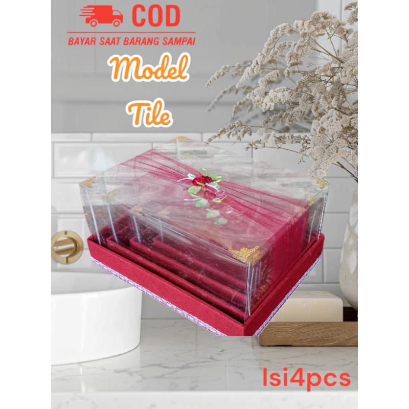 

Kotak Seserahan Pernikahan Set Lengkap isi 4 Box Hantaran pernikahan termurah