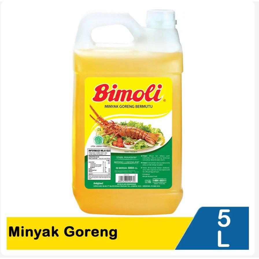 Bimoli Minyak Goreng 5 liter