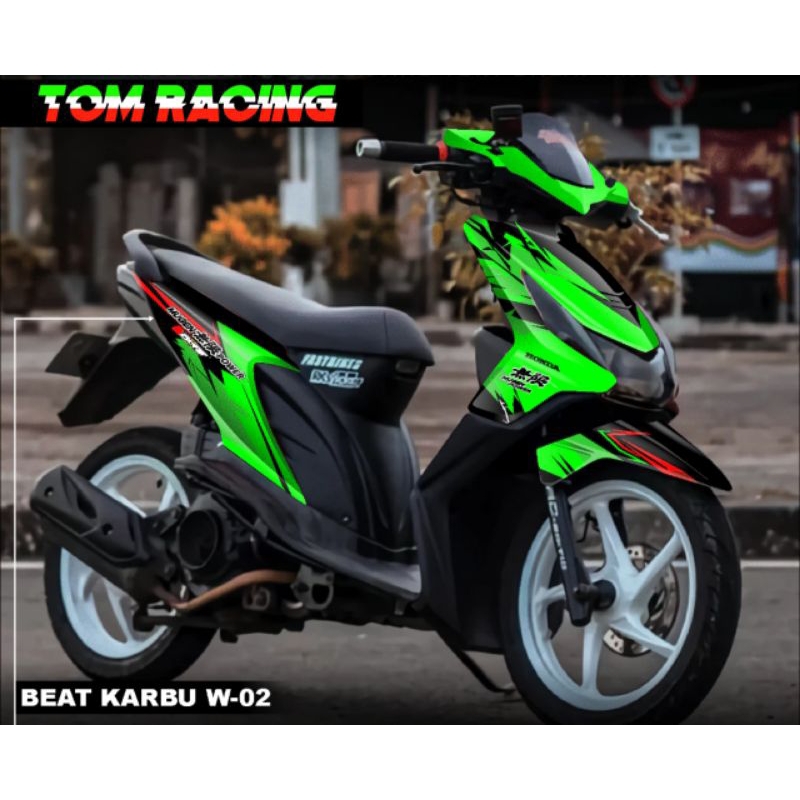 Decal stiker Beat karbu fullbody decal beat esp custom desain
