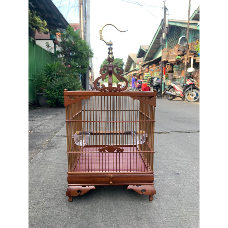 SANGKAR KANDANG PENJINAKAN WAMBI 35x35cm