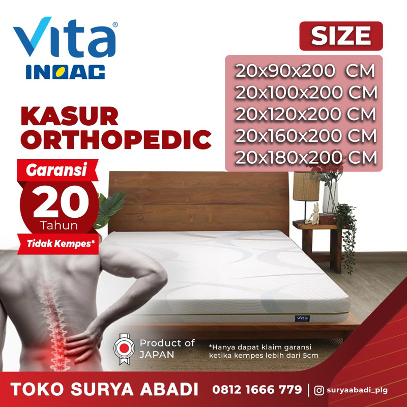 Kasur busa vita Orthopedic -Sz 180 (KING)
