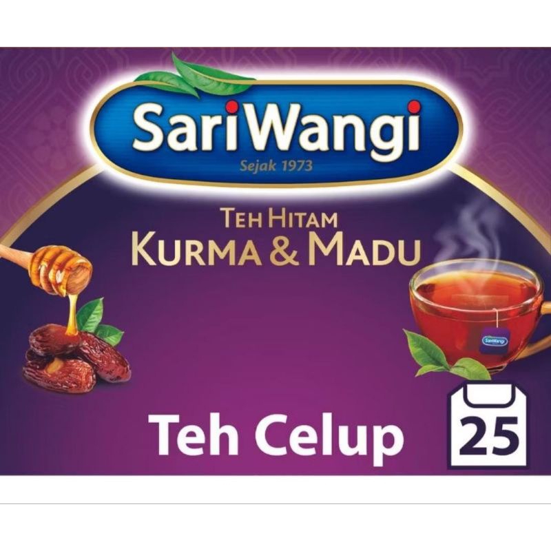 

SariWangi Teh Hitam Kurma & Madu 25's tea bag