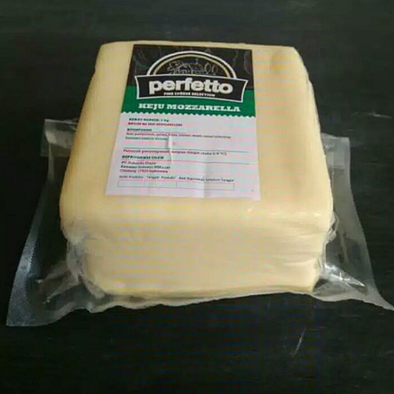 

Keju Mozarella Perfetto 1 KG