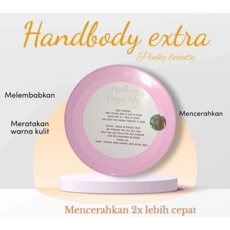 BODY LOTION HB EXTRA WHITE ORIGINAL PINKY BEAUTY HJ. IMELDA YUNUS