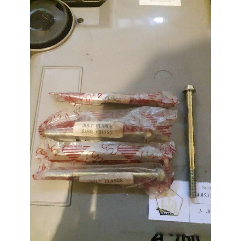 Baut Flange Bolt 6x80 Alpa Indonesia