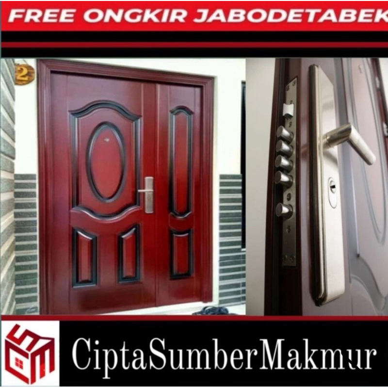 PINTU UTAMA BAJA JBS Fortress 120x210