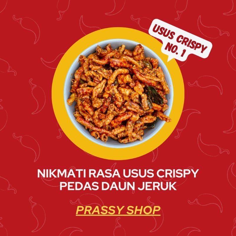 

Usus Crispy ukuran 500 gram