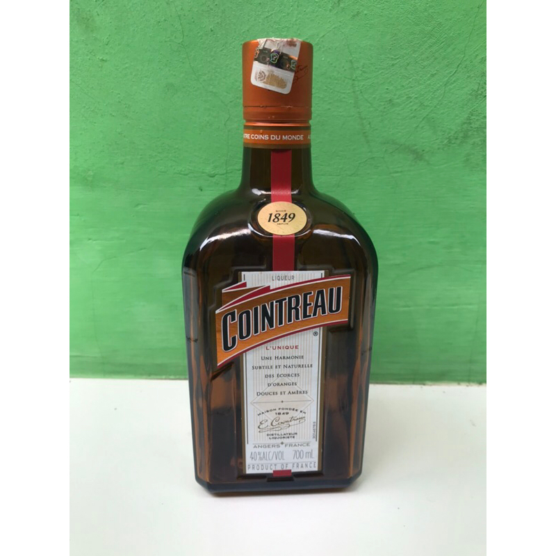 botol bekas minuman Cointreau TANPA DUS botol antik botol unik pajangan botol hiasan