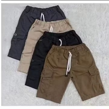 Celana cargo pendek anak 100 ribu dapat 3pcs