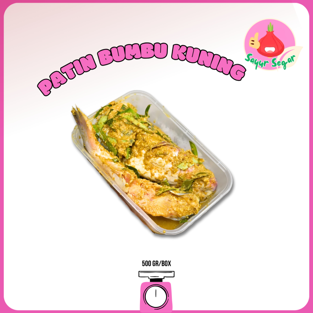 

Sayur Segar - Ikan Patin Bumbu Kuning/Seasoned Catfish 500gr