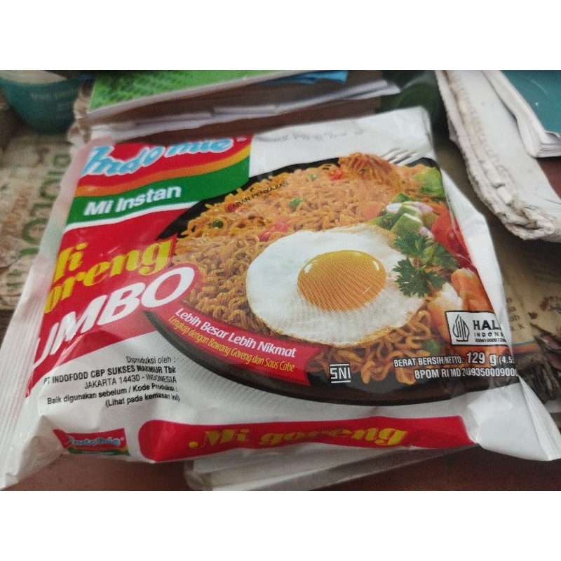 

Mie Indomie Goreng Jumbo