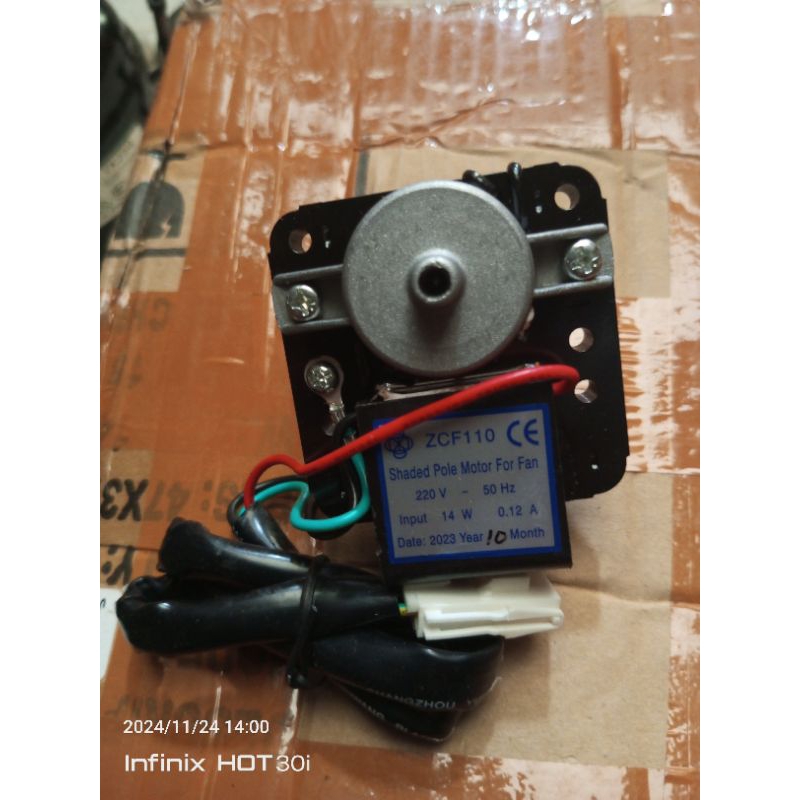 DINAMO MOTOR FAN KIPAS KULKAS SHOWCASE POLYTRON ORIGINAL