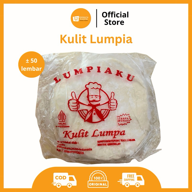 

[Khusus Instant) Kulit Lumpia Isi ±50 Lembar