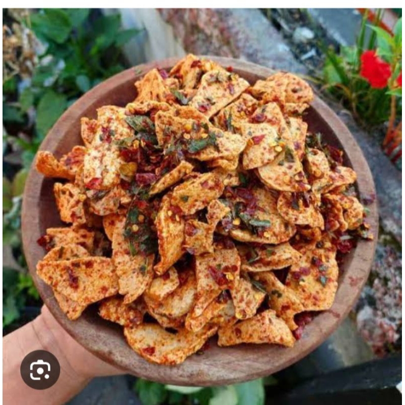 

Basreng Pedas Daun Jeruk 1kg. Wajib baca Deskripsi.
