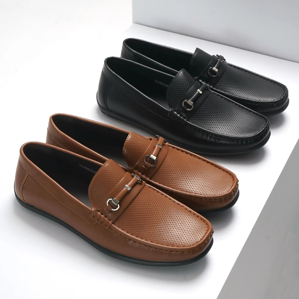 Gabino Sepatu Pria Moccasin Slip On Casual Fred - G2BB3008
