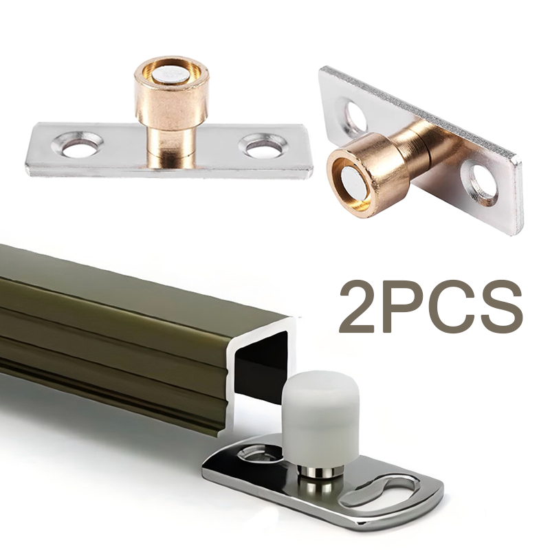2 Pcs Stoper Pintu Sleding Roda Pintu Sliding Bawah Sliding Rel Pintu Geser Guide T Roda Sliding Pin