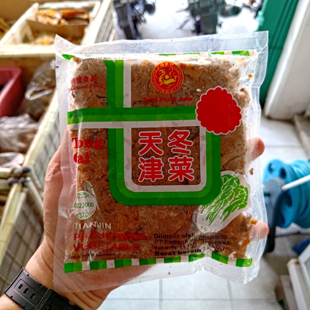 

Sawi Asin Tong Cai 250gr / Tongcai / Tongcay / Tung Chai / TangChai